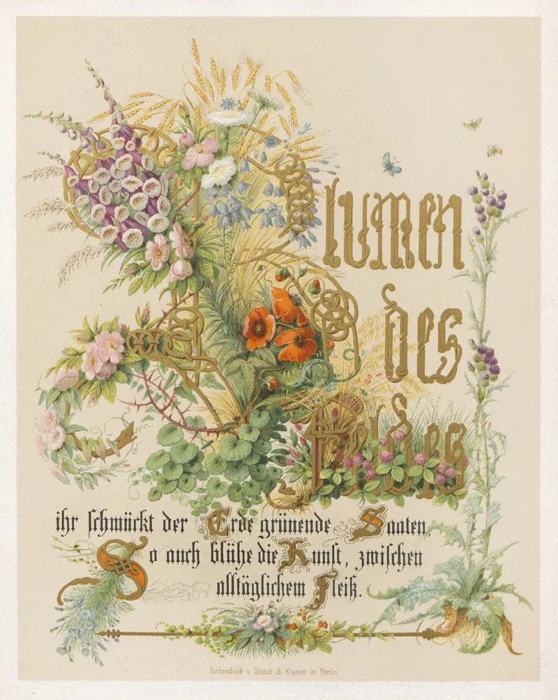 In Freude Und Leid Pl 18 Wall Art by Alwine Schroedter - High-Resolution Digital Print