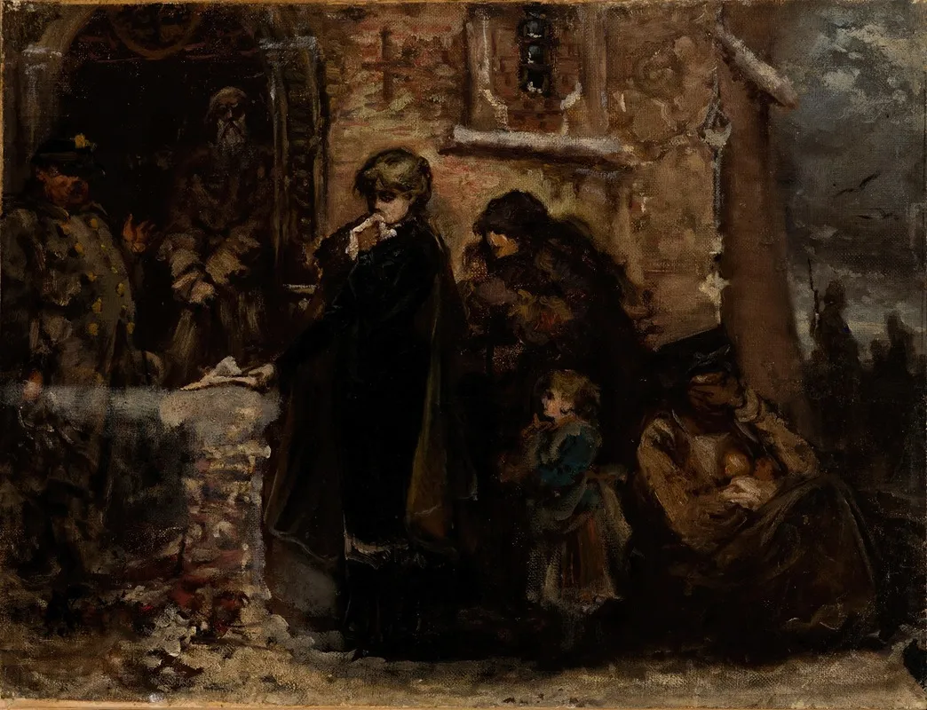 In Front Of A Church
