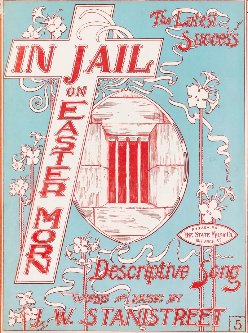In Jail On Easter Morn Wall Art by Anonymous - High-Resolution Digital Print