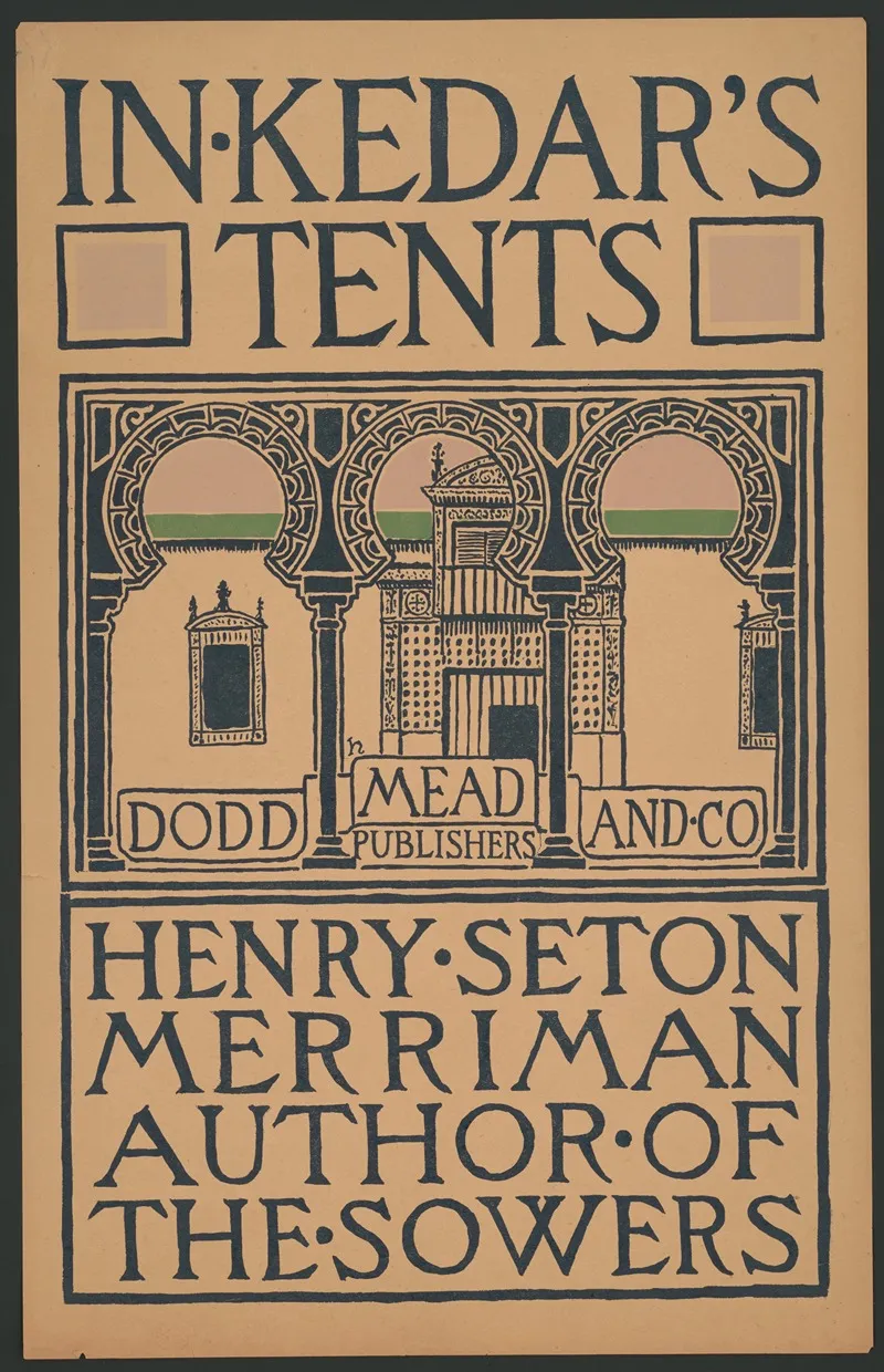 In Kedars Tents Henry Seton Merriman Wall Art by Louis Frederick Hurd - High-Resolution Digital Print
