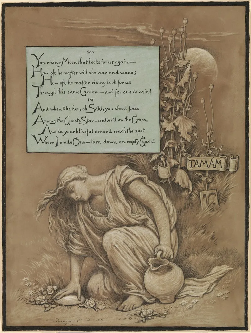 In Memoriam 3 Wall Art by Elihu Vedder - High-Resolution Digital Print