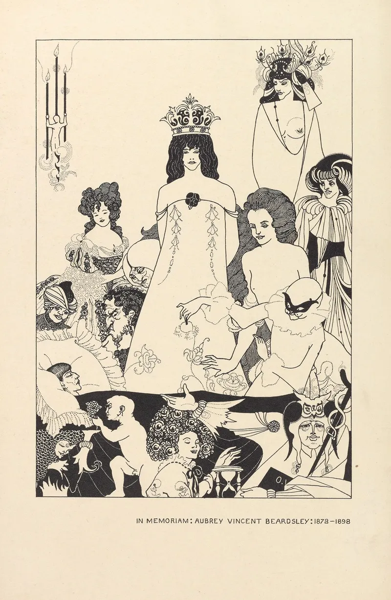 In Memoriam Aubrey Vincent Beardsley 1872 1898