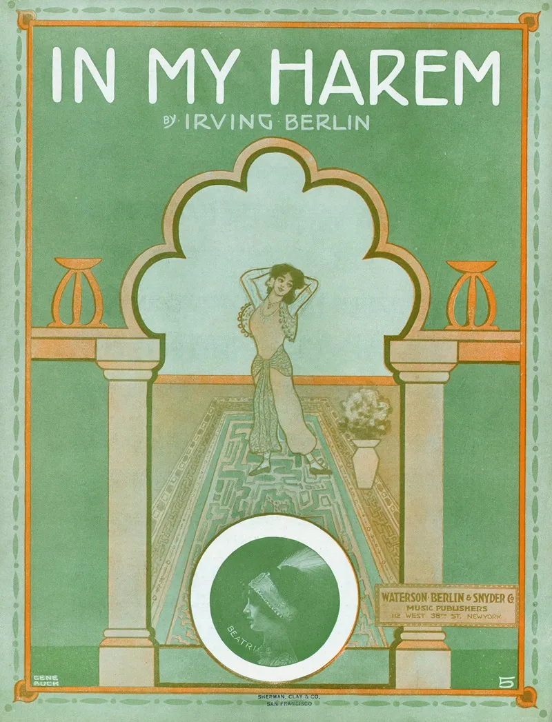 In My Harem Wall Art by Gene Buck - High-Resolution Digital Print