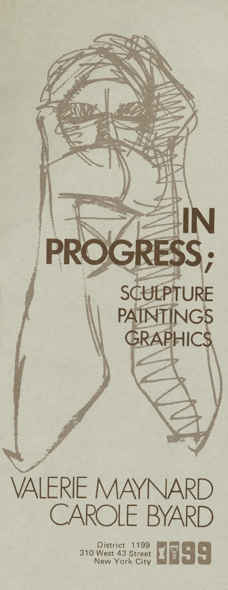 In Progress Sculpture Paintings Graphics An Exhibition Of Works By Valerie Maynard And Carole Byard At Gallery 1199 2