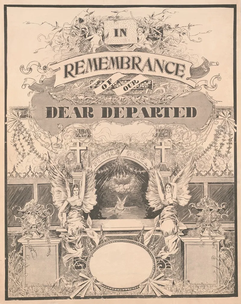 In Remembrance Of Our Dear Departed Wall Art by Anonymous - High-Resolution Digital Print