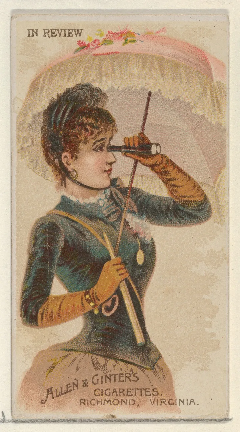 In Review Wall Art by Allen &amp; Ginter - High-Resolution Digital Print