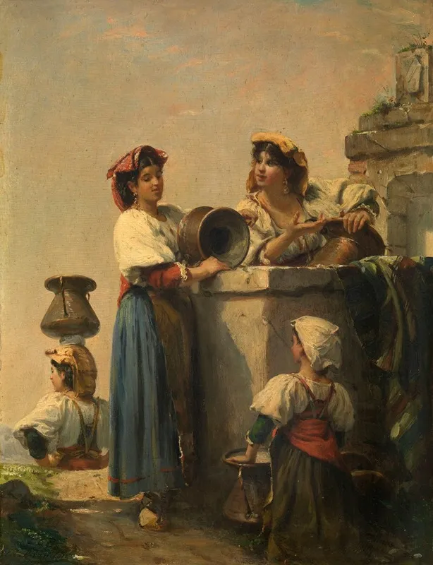 In Rome Wall Art by Edouard Brandon - High-Resolution Digital Print