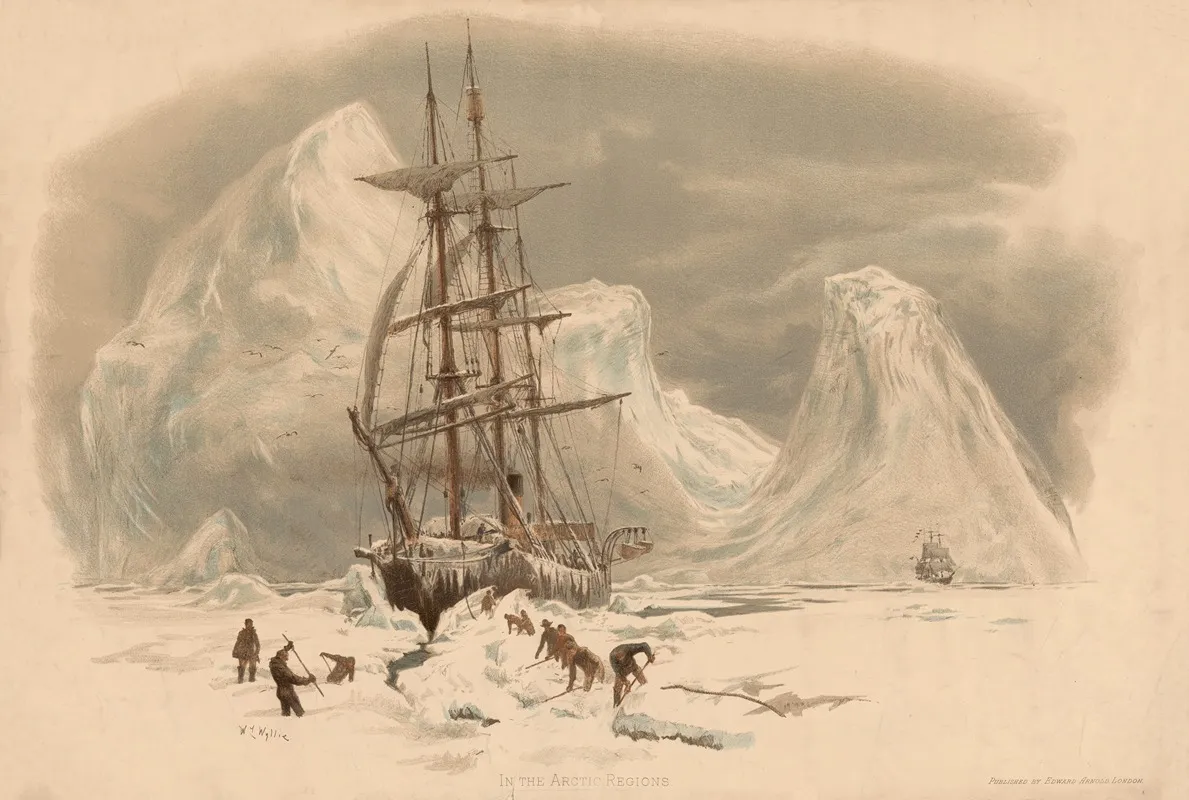 In The Arctic Regions Wall Art by William Lionel Wyllie - High-Resolution Digital Print