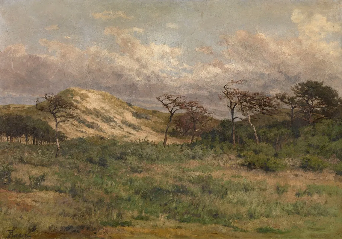 In The Dunes 2 Wall Art by Théodore Baron - High-Resolution Digital Print