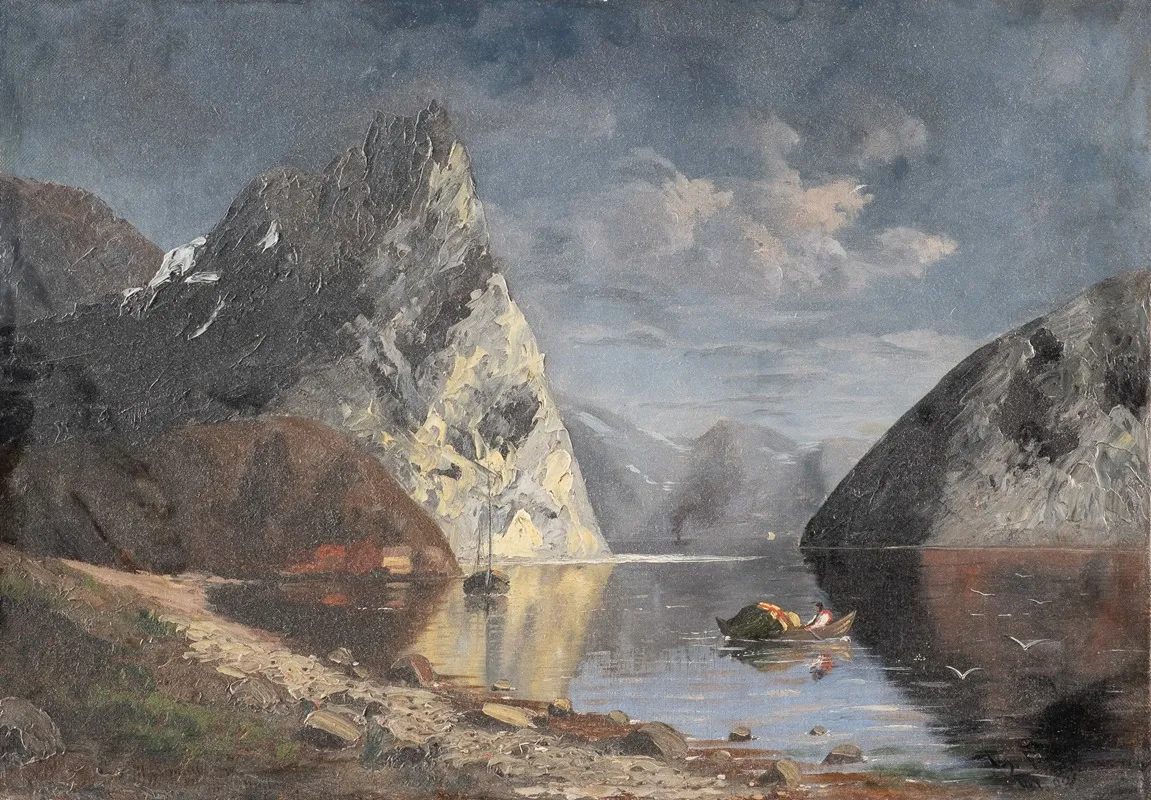 In The Fjord Wall Art by Therese Fuchs - High-Resolution Digital Print