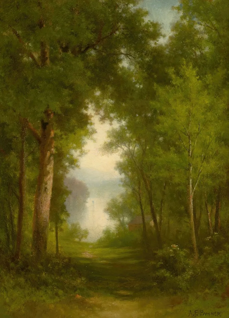 In The Forest 4 Wall Art by Andrew Fisher Bunner - High-Resolution Digital Print