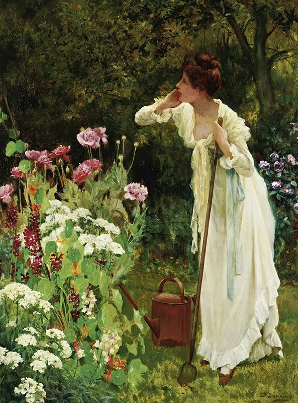 In The Fullness Of Summer Wall Art by Delapoer Downing - High-Resolution Digital Print