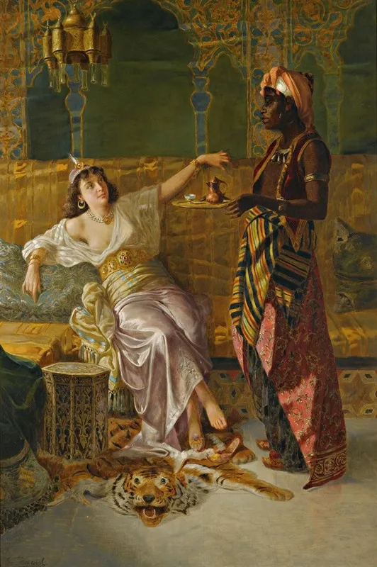 In The Harem 9 Wall Art by Vincent Stiepevich - High-Resolution Digital Print