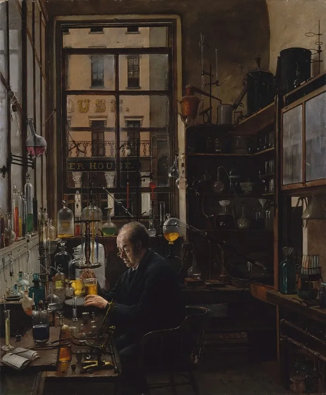 In The Laboratory Wall Art by Henry Alexander - High-Resolution Digital Print