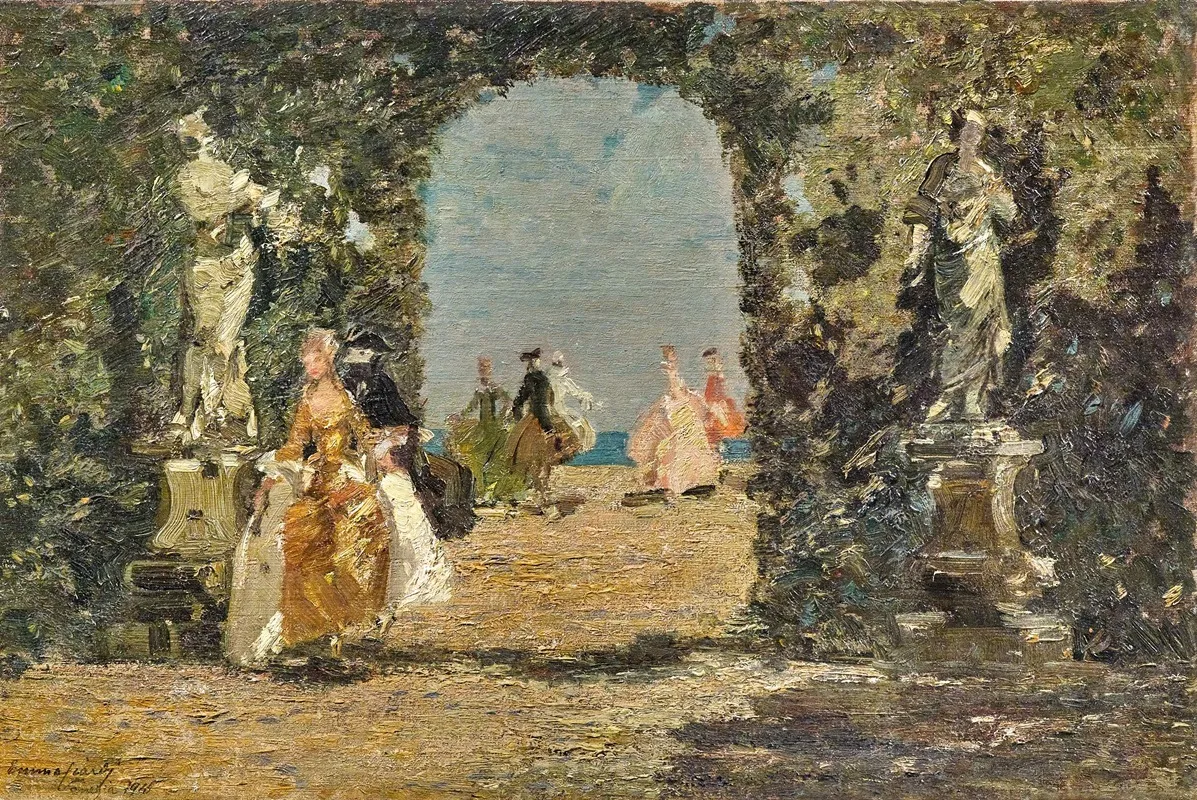 In The Park 3 Wall Art by Emma Ciardi - High-Resolution Digital Print