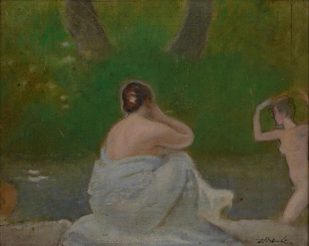 In The Park 8 Wall Art by Stanisław Dębicki - High-Resolution Digital Print
