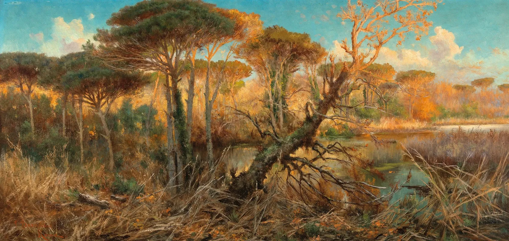 In The Pontine Marshes