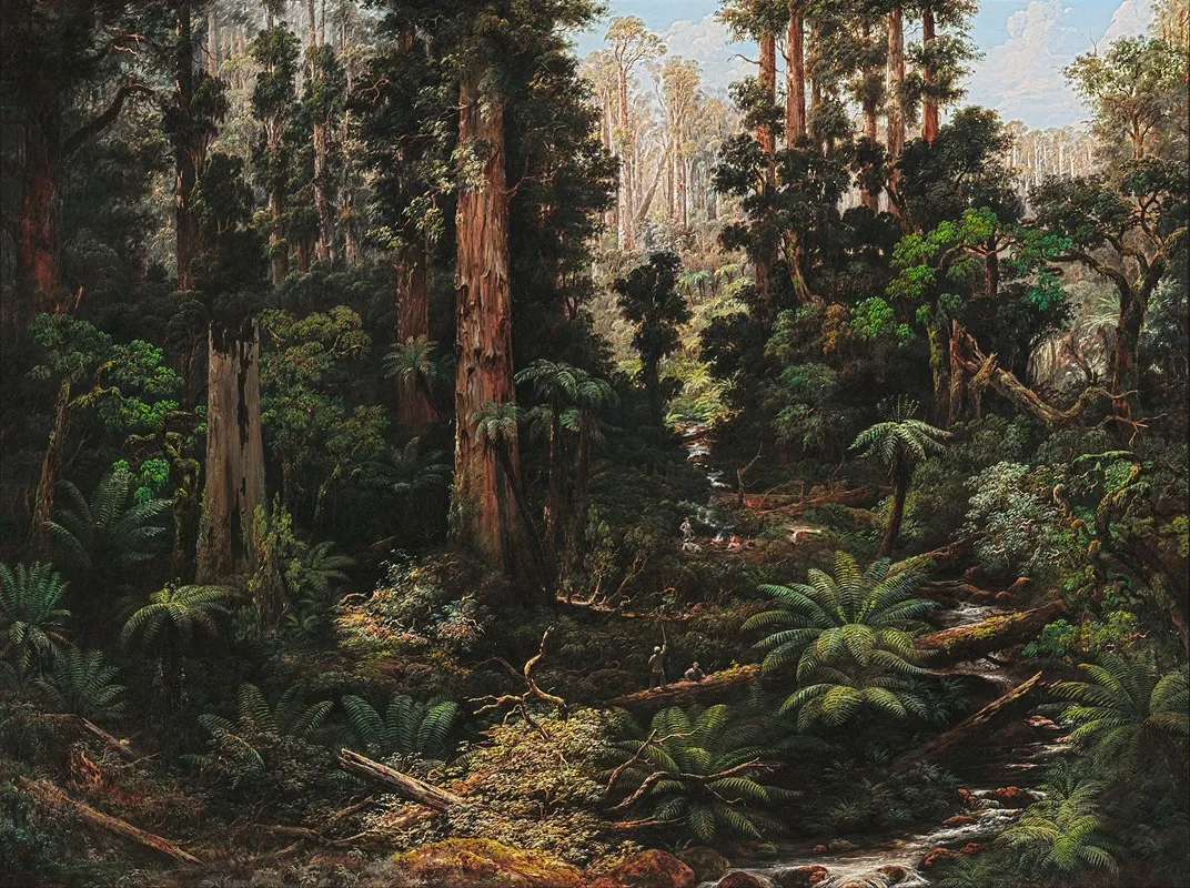 In The Sassafras Valley Victoria Wall Art by Isaac Whitehead - High-Resolution Digital Print