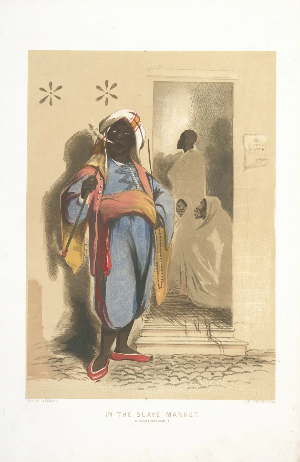 In The Slave Market Constantinople Wall Art by Forbes MacBean - High-Resolution Digital Print