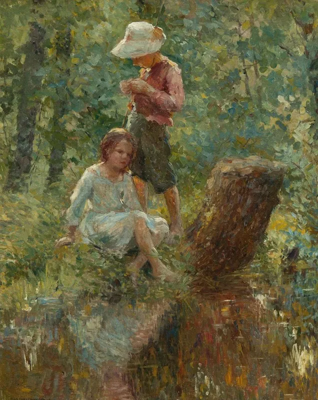 In The Woods 5 Wall Art by Adam Emory Albright - High-Resolution Digital Print