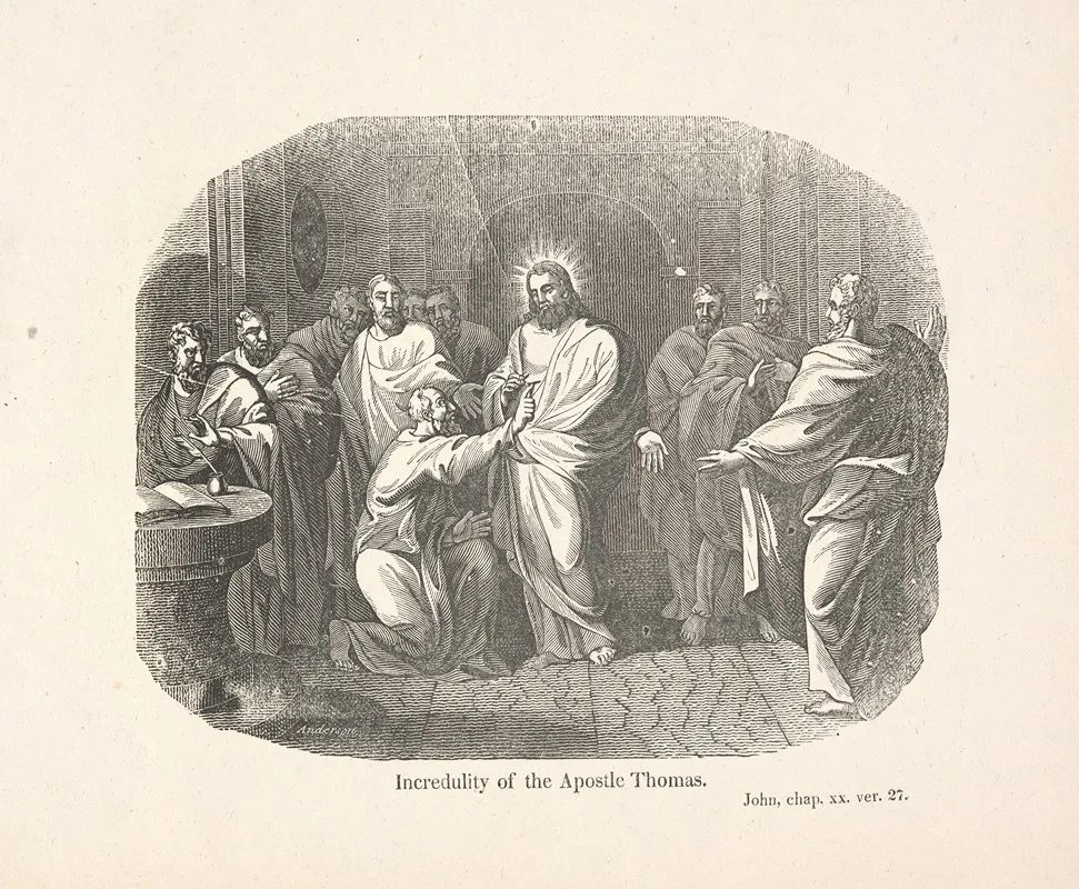 Incredulity Of The Apostle Thomas