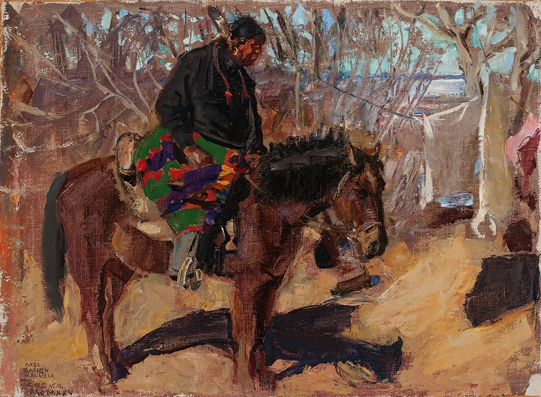 Indian On Horseback