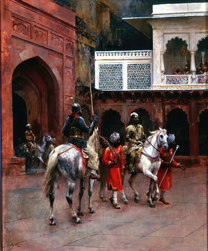 Indian Prince Palace Of Agra