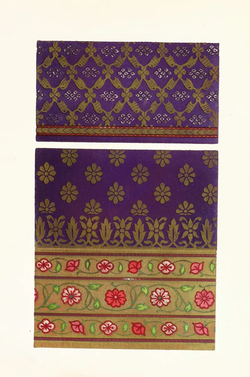 Indian Silk And Gold Tissues Wall Art by John Charles Robinson - High-Resolution Digital Print
