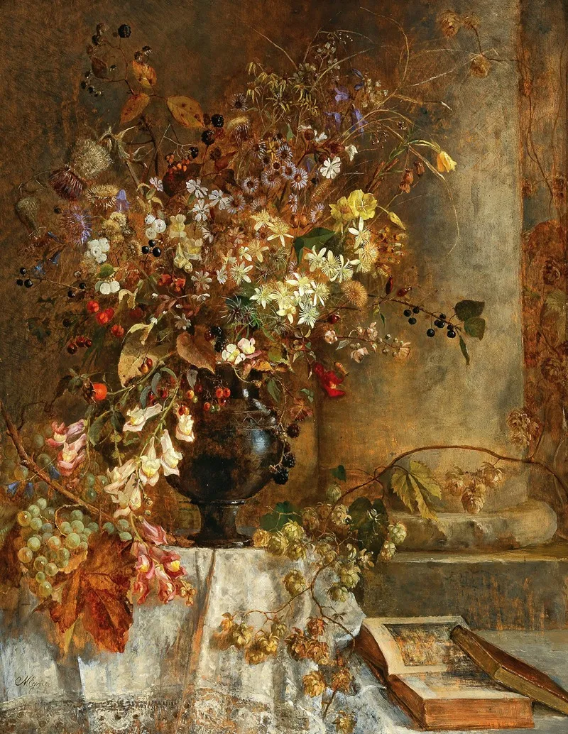 Indian Summer 8 Wall Art by Marie Egner - High-Resolution Digital Print