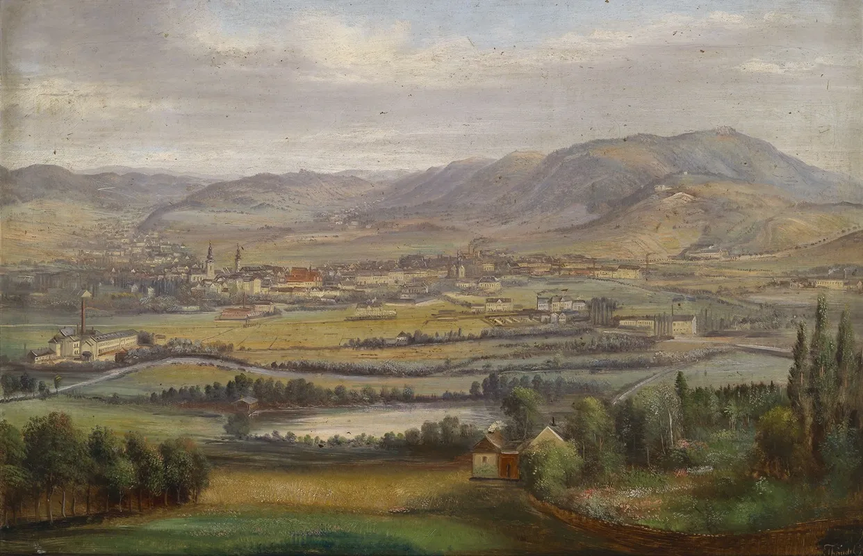 Industrielandschaft Wall Art by Carl Thöndel - High-Resolution Digital Print