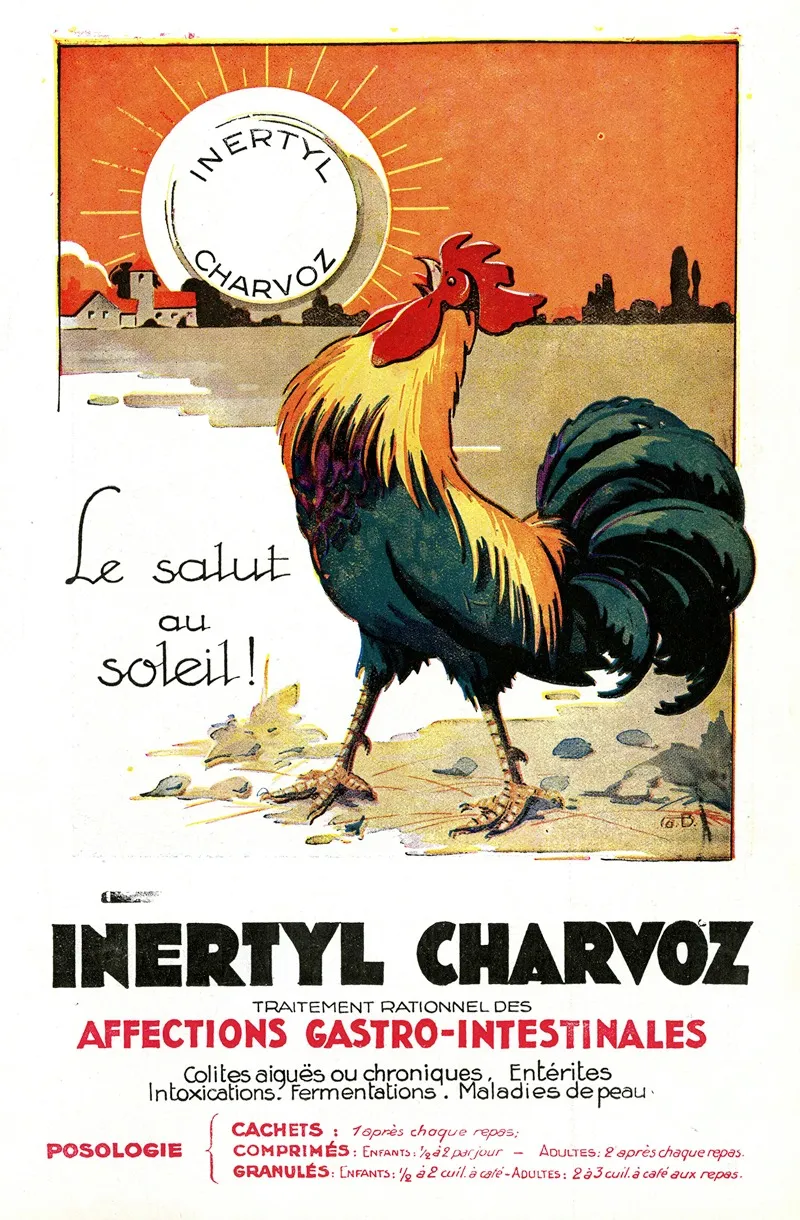 Inertyl Charvoz 2 Wall Art by Laboratoires Charvoz - High-Resolution Digital Print