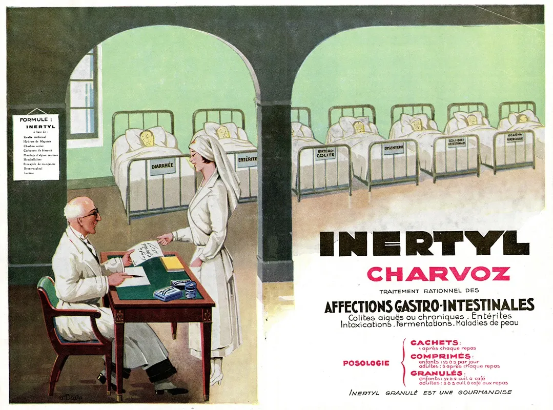 Inertyl Charvoz 3 Wall Art by Laboratoires Charvoz - High-Resolution Digital Print