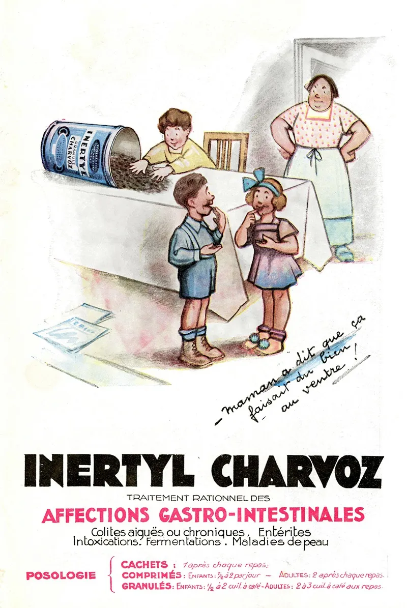 Inertyl Charvoz 4 Wall Art by Laboratoires Charvoz - High-Resolution Digital Print