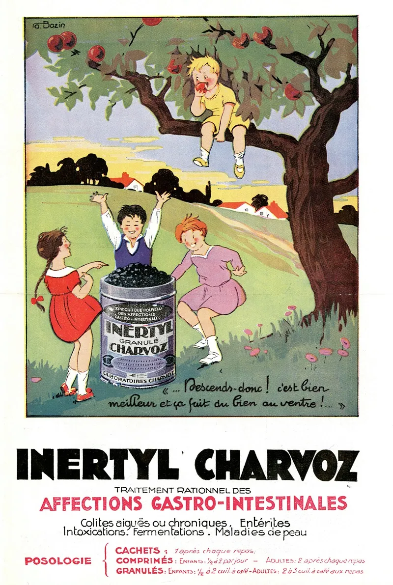 Inertyl Charvoz Wall Art by Laboratoires Charvoz - High-Resolution Digital Print