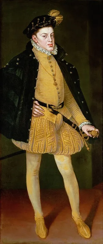 Infant Don Carlos Of Spain Wall Art by Alonso Sánchez Coello - High-Resolution Digital Print