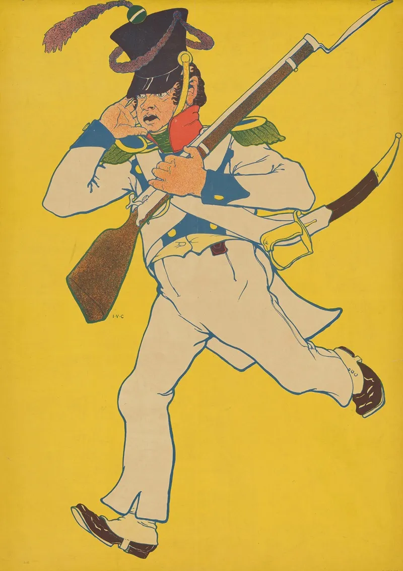 Infanterist In Uniform Der Zeit Zwischen 1810 Und 1830