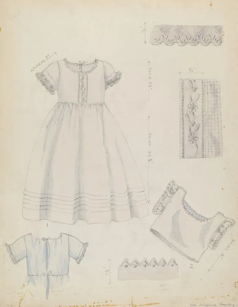 Infants Dress And Shirt