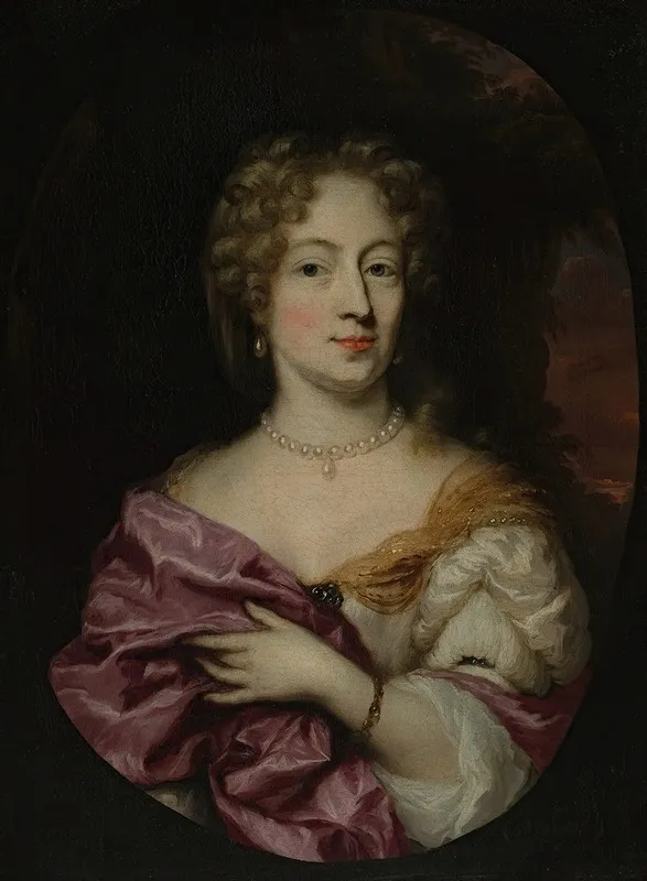 Ingena Rotterdam Died 1704 Betrothed Of Admiral Jacob Binkes Wall Art by Nicolaes Maes - High-Resolution Digital Print