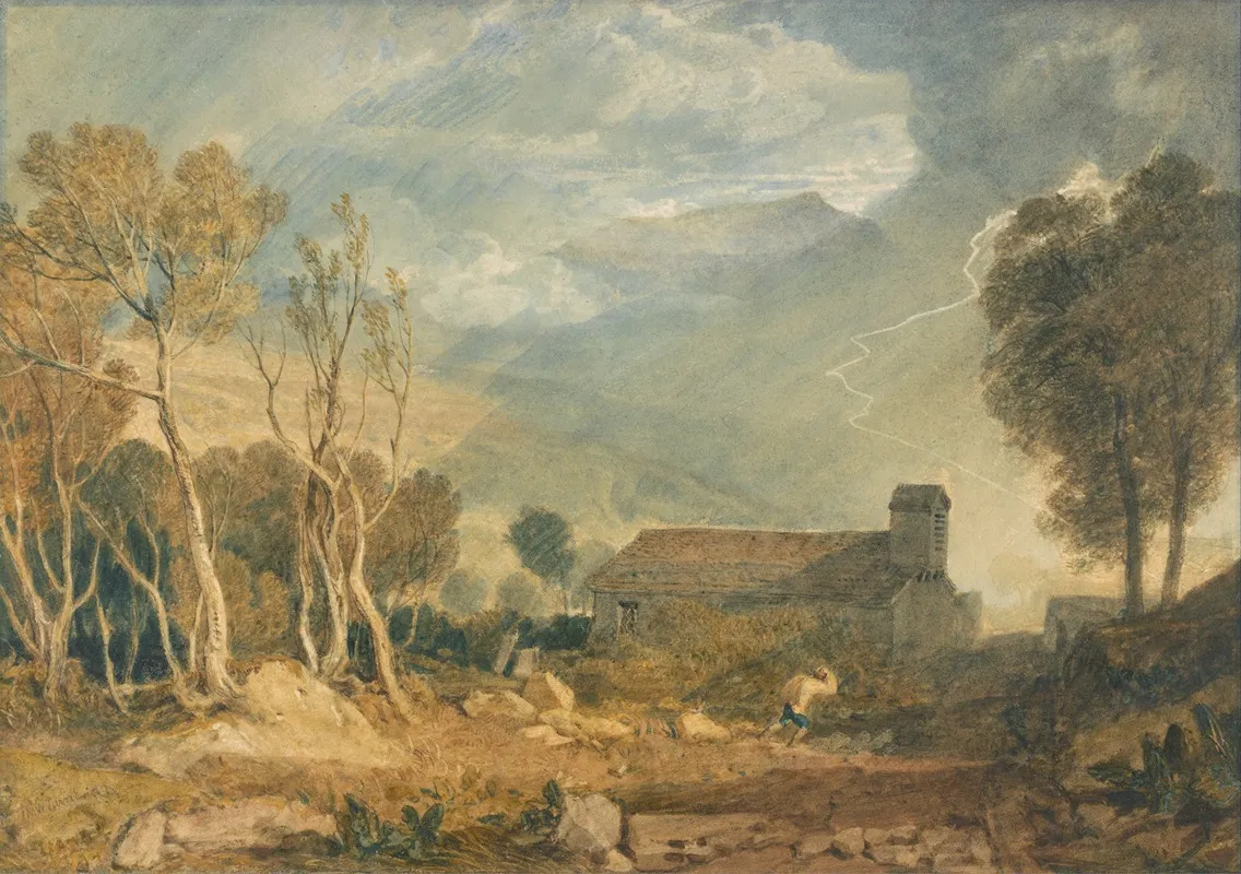Ingleborough From Chapel Le Dale Wall Art by Joseph Mallord William Turner - High-Resolution Digital Print