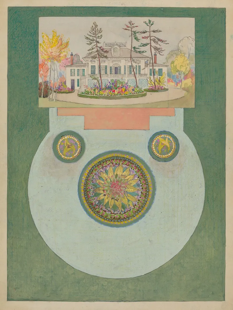 Ingraham Residence Wall Art by William Merklin - High-Resolution Digital Print