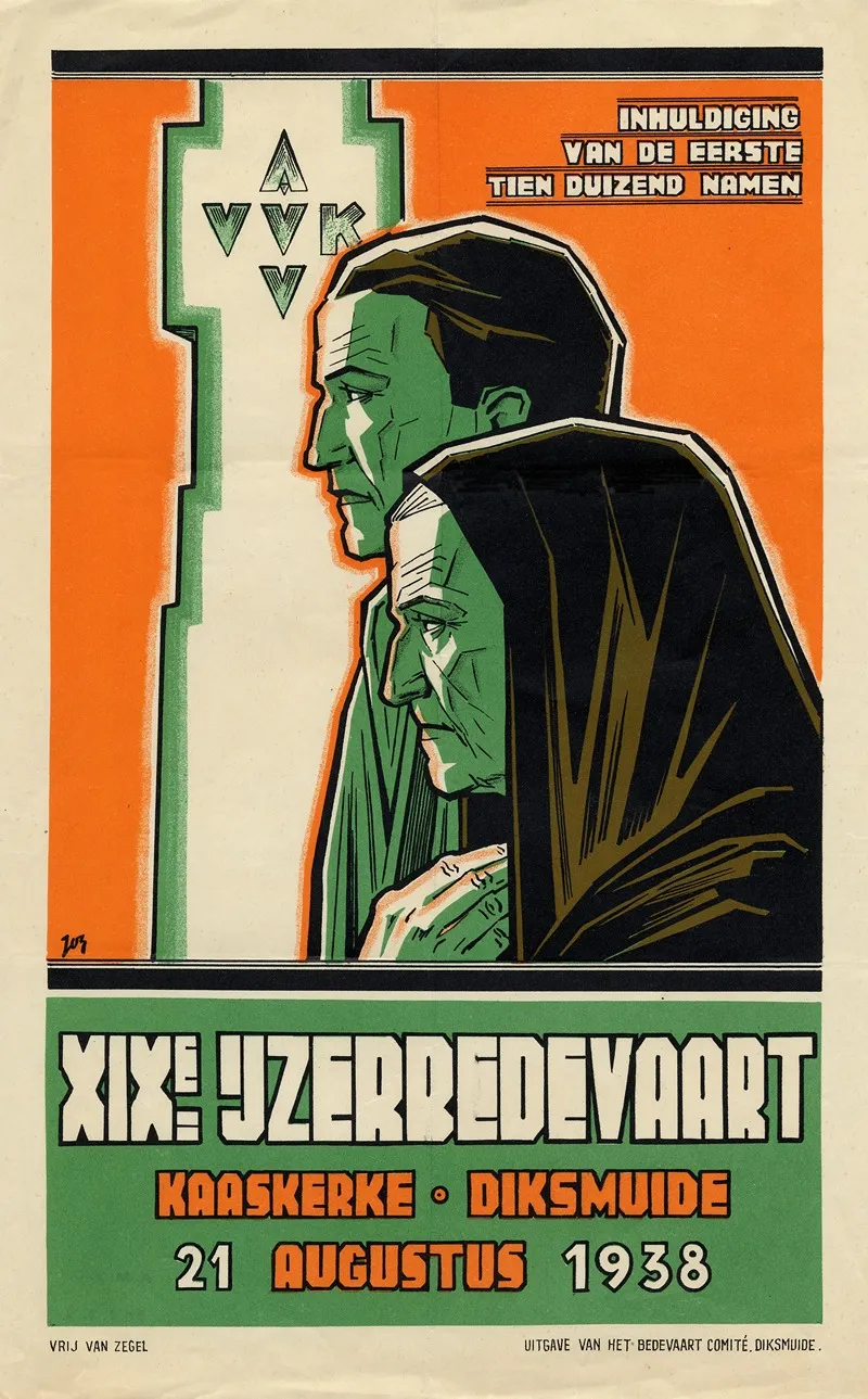 Inhuldiging Van De Eerste Tien Duizend Namen Xixe Ijzerbedevaart