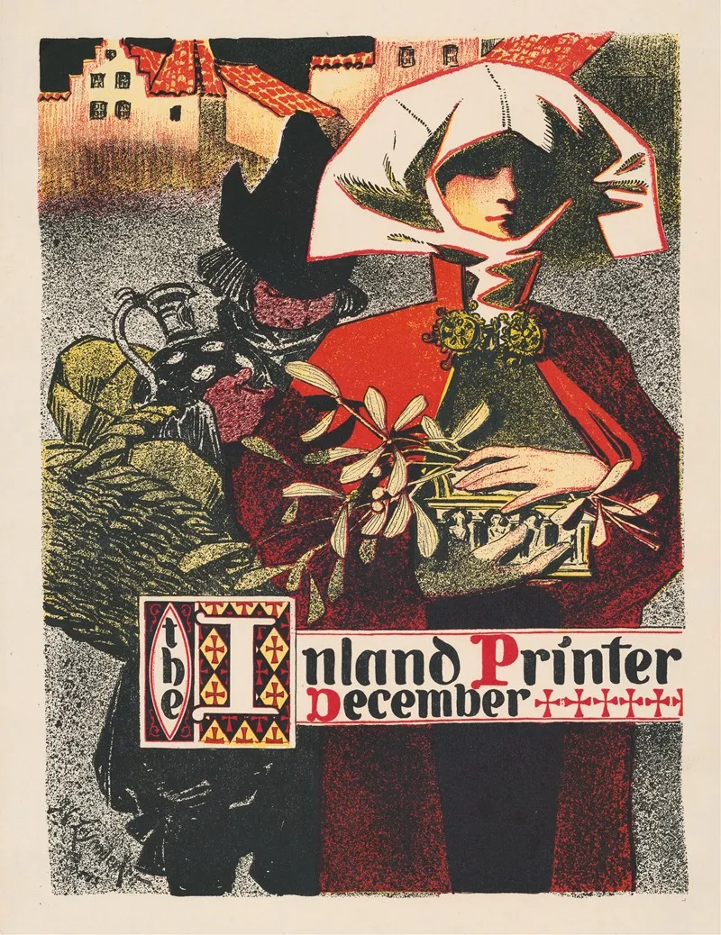 Inland Printer December by Joseph Christian Leyendecker - High-Resolution Digital Print
