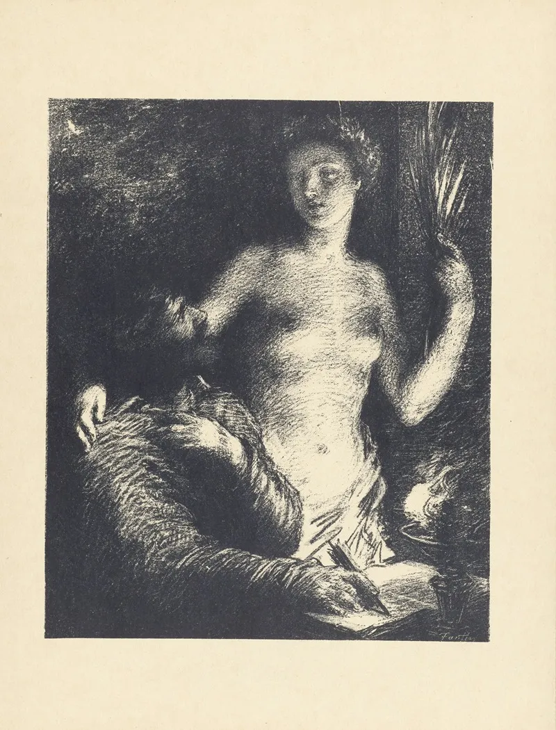 Inspiration 7 Wall Art by Henri Fantin-Latour - High-Resolution Digital Print