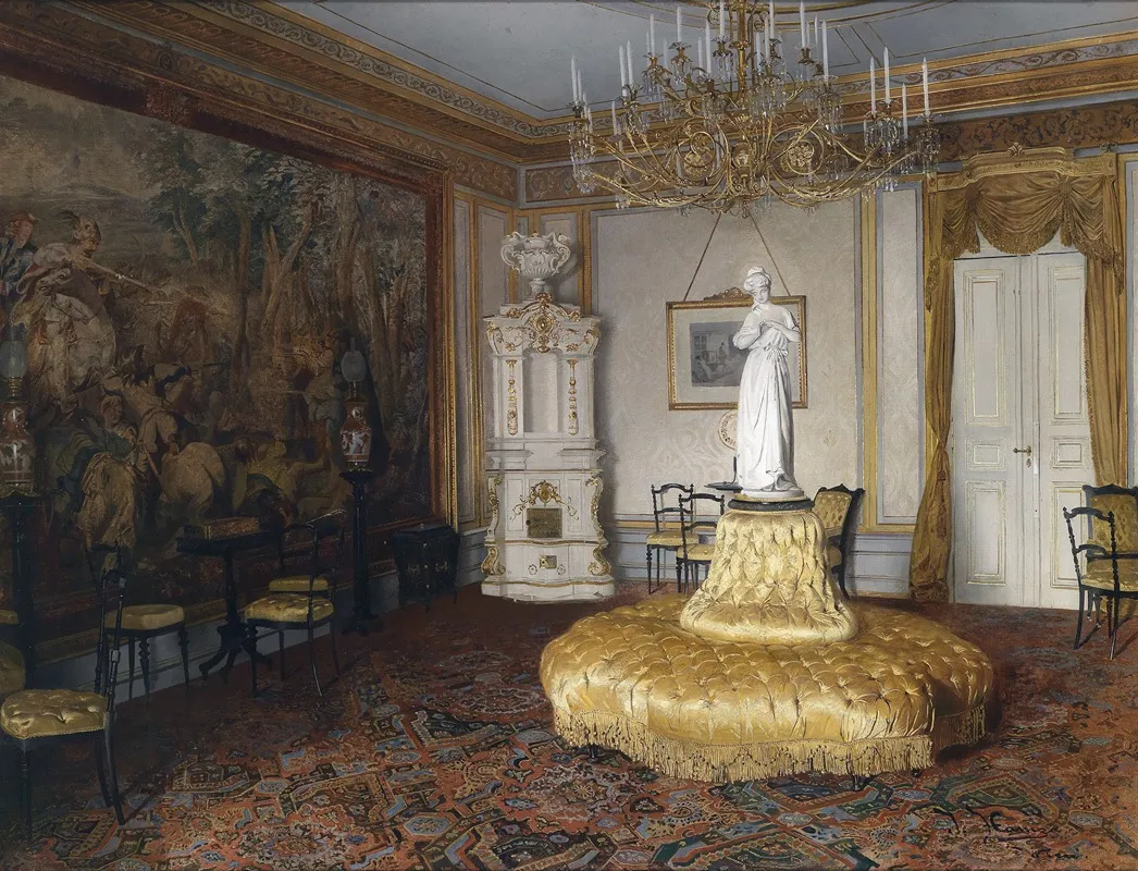 Interieur 2 Wall Art by Johann Hamza - High-Resolution Digital Print