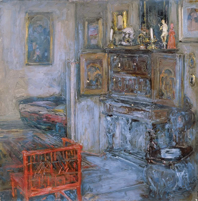 Interieur 3 Wall Art by Alois Hänisch - High-Resolution Digital Print