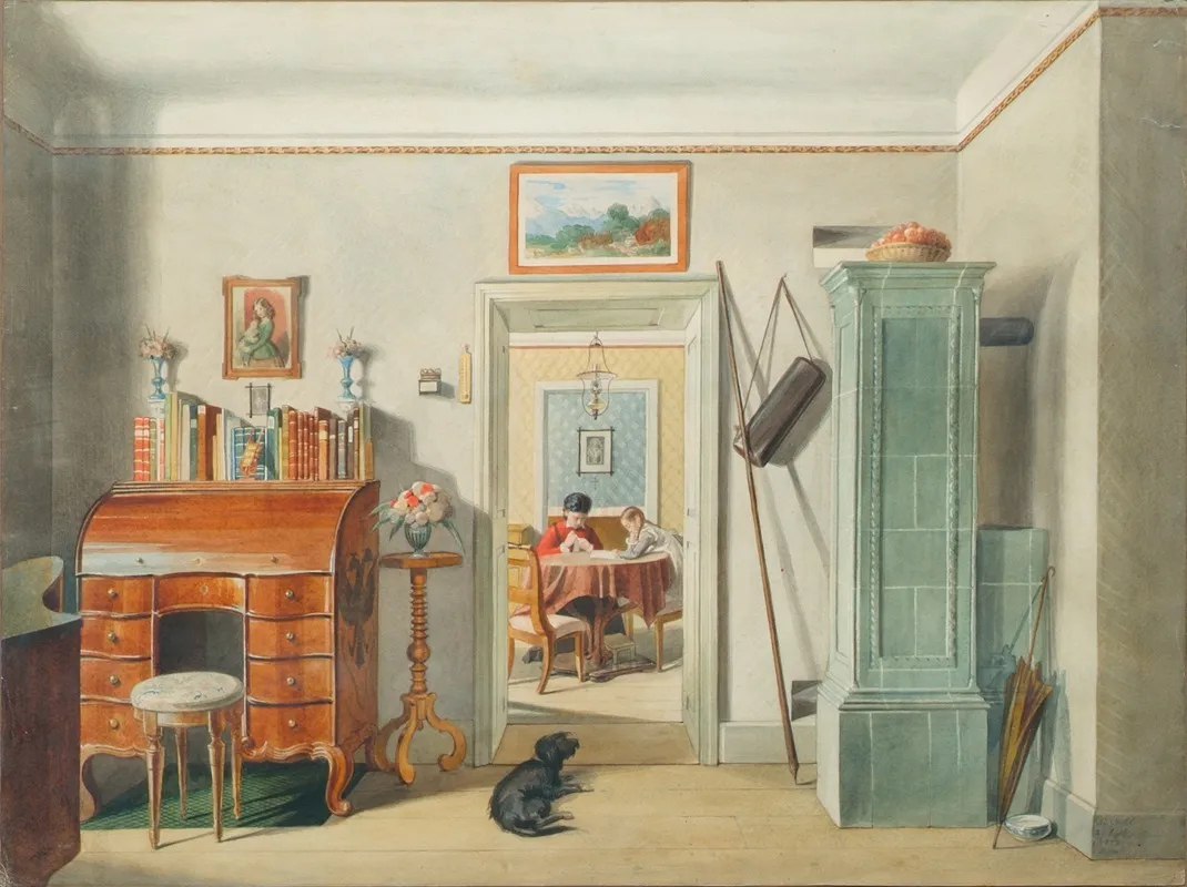 Interieur 7 Wall Art by Michael Stohl - High-Resolution Digital Print