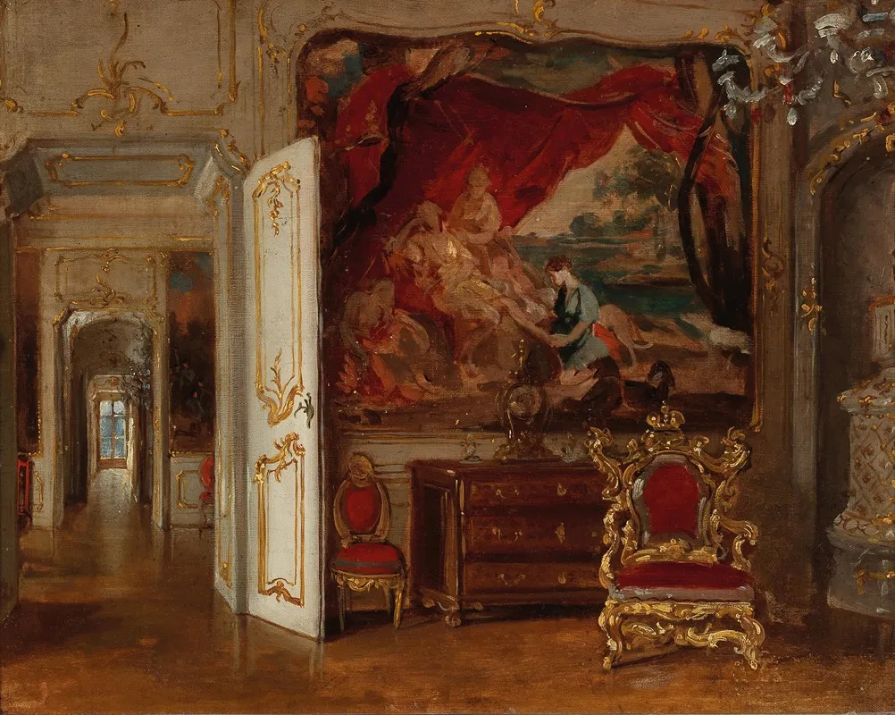 Interieur Aus Dem Schloss Esterhazy