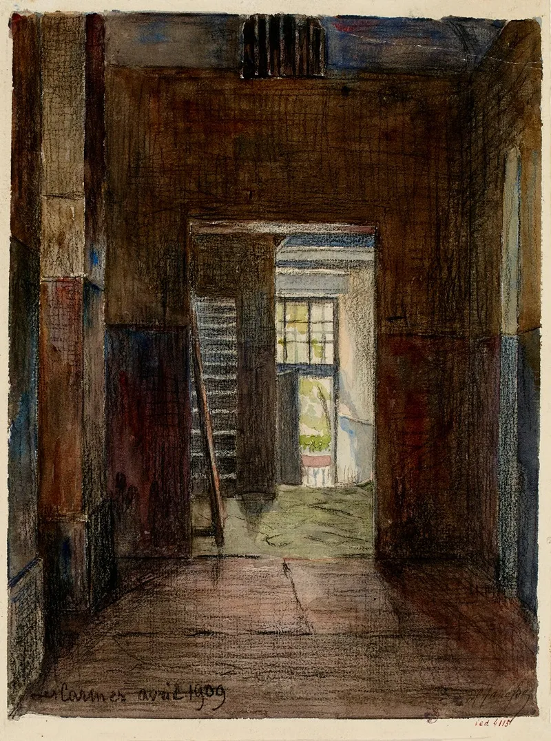 Interieur Du Couvent Des Carmes Rue De Vaugirard