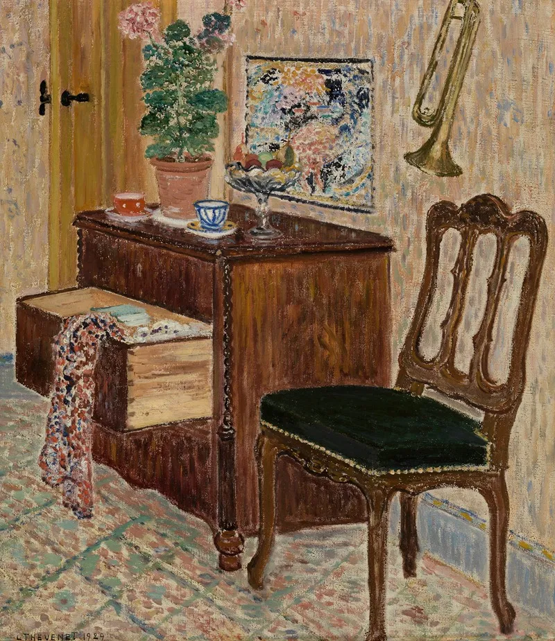Interior 43 Wall Art by Louis Thevenet - High-Resolution Digital Print
