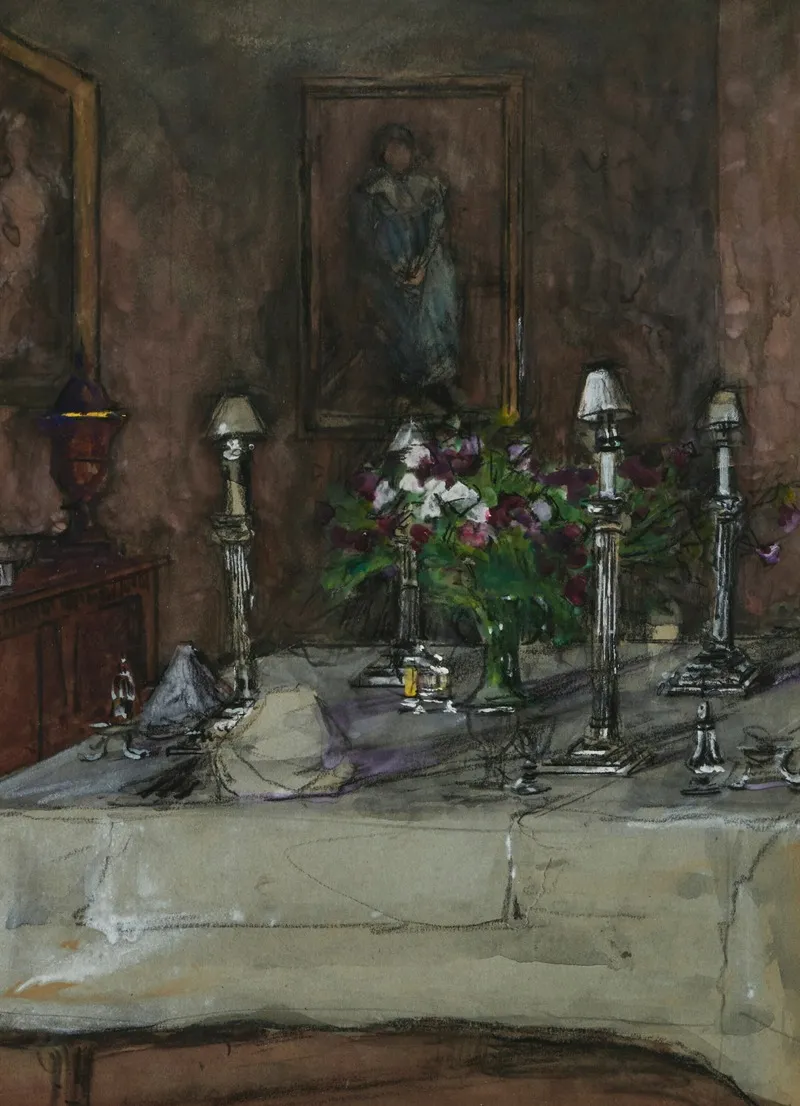 Interior At Windlestone 4 Wall Art by Sir William Eden - High-Resolution Digital Print